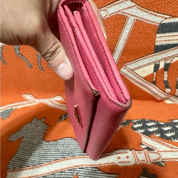 PRADA❤️🌟236 LEATHER LONG WALLET ⭐️ - Picture 2 of 10